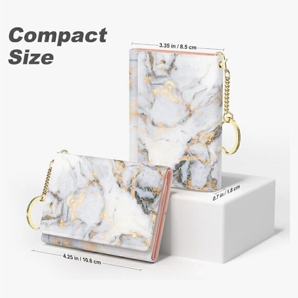 *30off3* NWT. RENT Credit Card Slim Wallet with 7 Card Slots & ID Window. - Picture 5 of 6